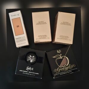 KVD, STILA & The Creme Shop Foundation Mix
